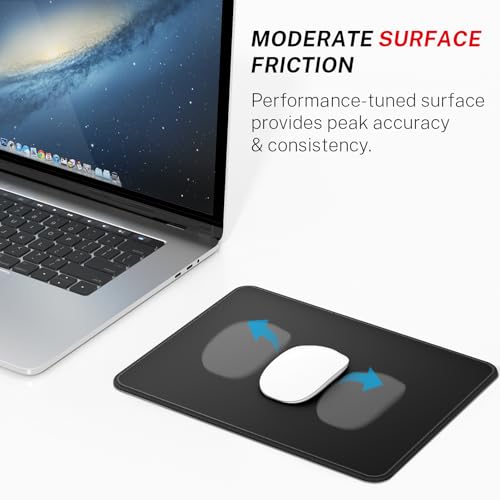 Eco-Friendly MROCO Mouse Pad [30% Larger] with Anti-Fray Stitched Collection
